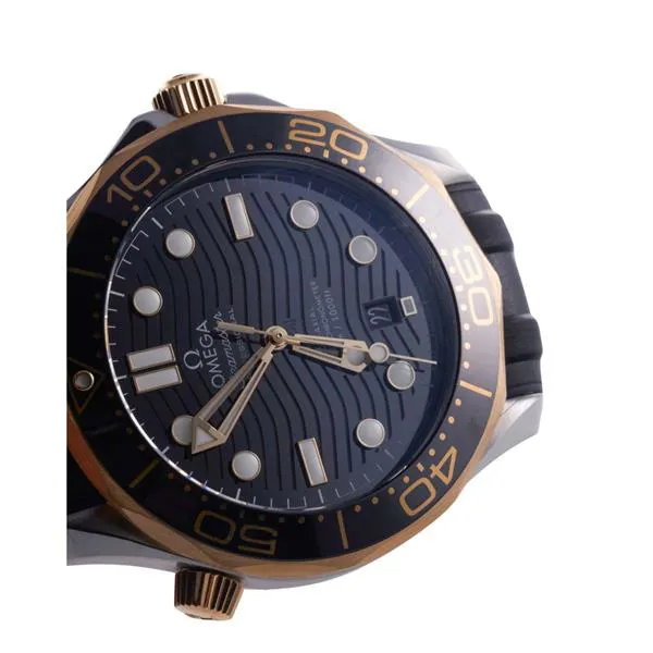 Omega Seamaster 310.30.42.50.01.002 42mm Gold and Steel Black 2