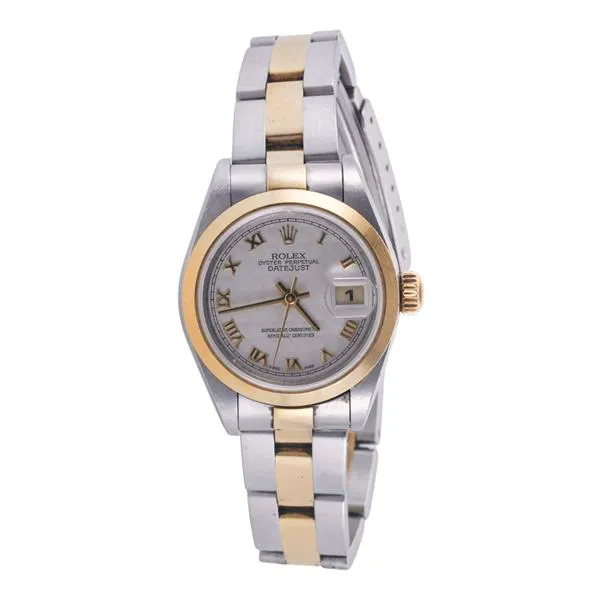 Rolex Lady-Datejust 79163 26mm Gold and Steel Cream 3