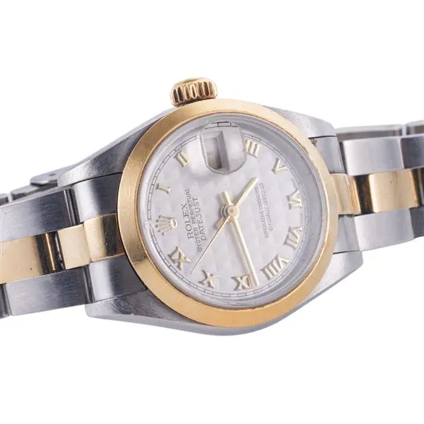 Rolex Lady-Datejust 79163 26mm Gold and Steel Cream 2