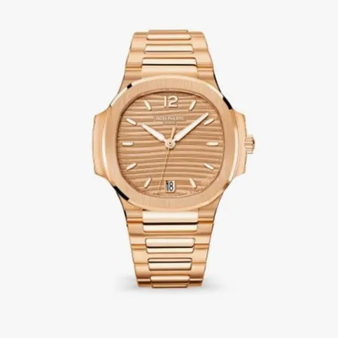 Patek Philippe Nautilus 7118/1R-010 35mm Rose gold Brown