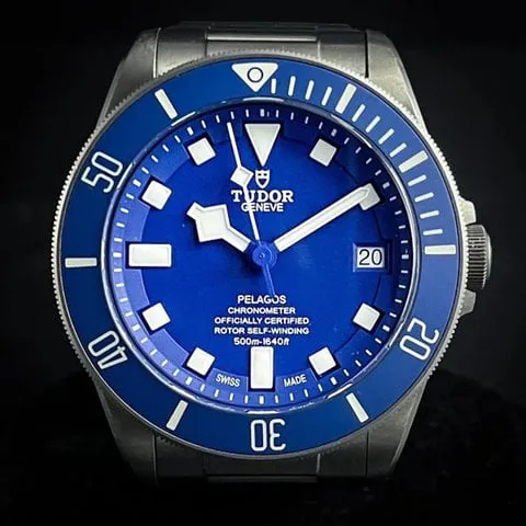 Tudor Pelagos M25600TB-0001 42mm Titanium and Stainless steel Blue