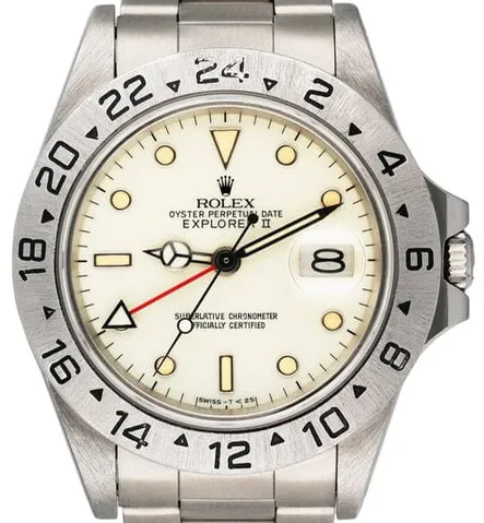 Rolex Explorer II 16550 40mm Stainless steel Champagne