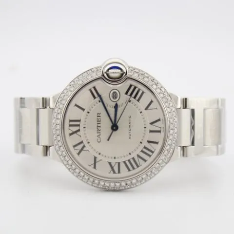 Cartier Ballon Bleu 42mm W69012Z4 42mm Stainless steel Silver