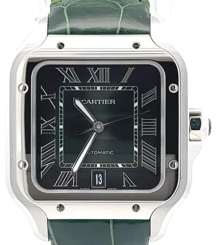 Cartier Santos WSSA0062 40mm Stainless steel Green