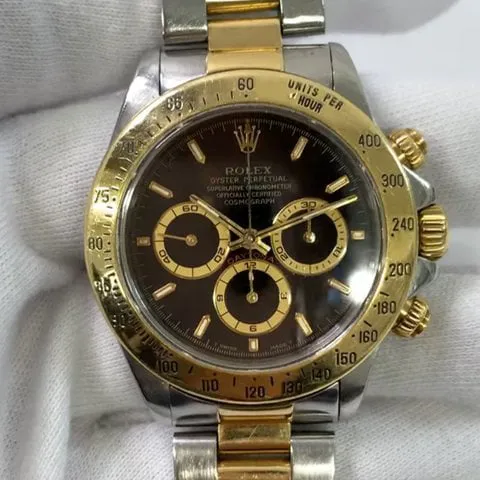 Rolex Daytona 16523 40mm Yellow gold and Stainless steel Black