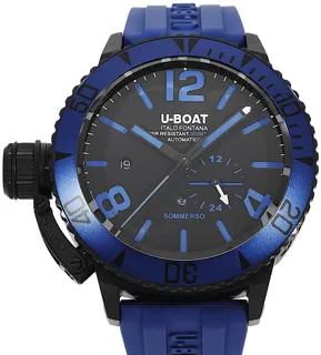 U-Boat Sommerso 9669 Stainless steel Black