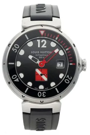 Louis Vuitton SG9594 44mm Stainless steel Black