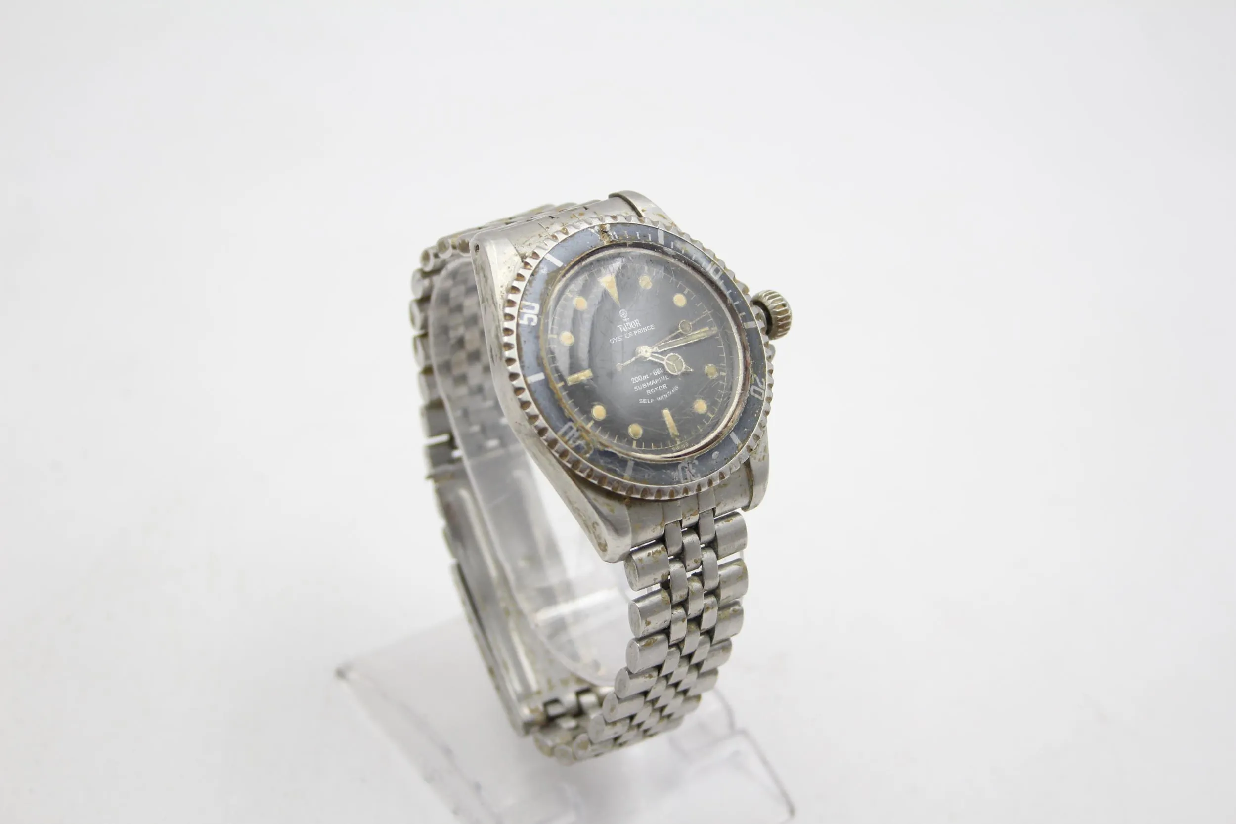 Tudor Oyster Prince 44mm Stainless steel Black