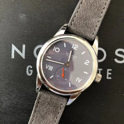 NOMOS Club Campus 713 36mm Stainless steel Blue