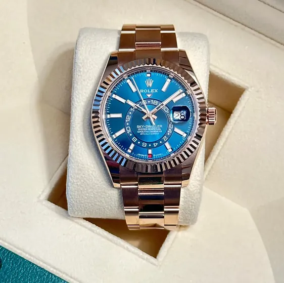 Rolex Sky-Dweller 336935 42mm Rose gold Blue 1