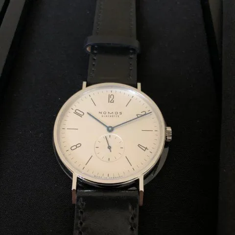 NOMOS Tangente 38 164 37.5mm Stainless steel White