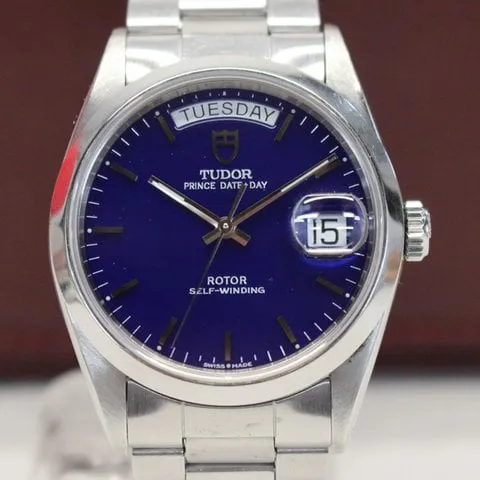 Tudor Prince Date-Day 76200 36mm Steel Blue