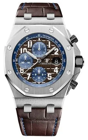 Audemars Piguet Royal Oak Offshore 26470ST.OO.A099CR.01 42mm Stainless steel Brown