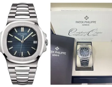 Patek Philippe Nautilus 5711/1A-010 40mm Stainless steel Blue