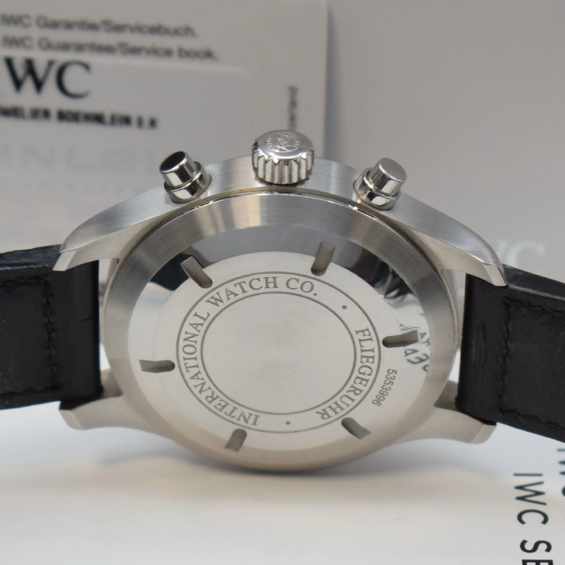 IWC Pilot IW377701 42mm Stainless steel Black 4