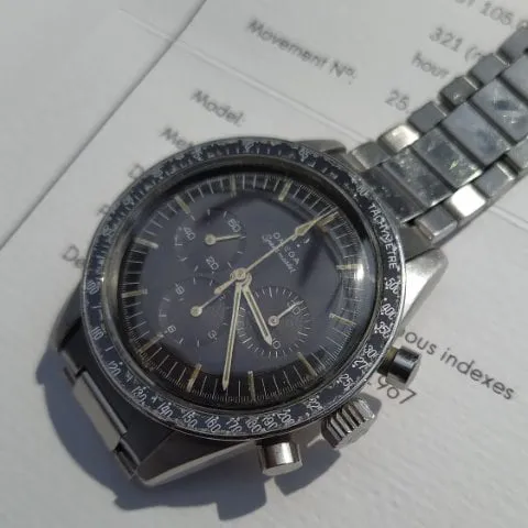 Omega Speedmaster 105.003-65 nullmm Steel Black