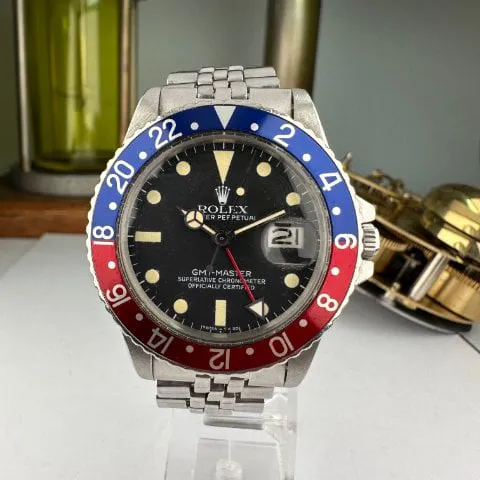 Rolex GMT-Master 1675 40mm Stainless steel Black