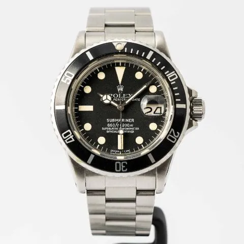 Rolex Submariner 1680 40mm Steel Black