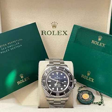 Rolex Sea-Dweller Deepsea 136660 44mm Stainless steel Blue