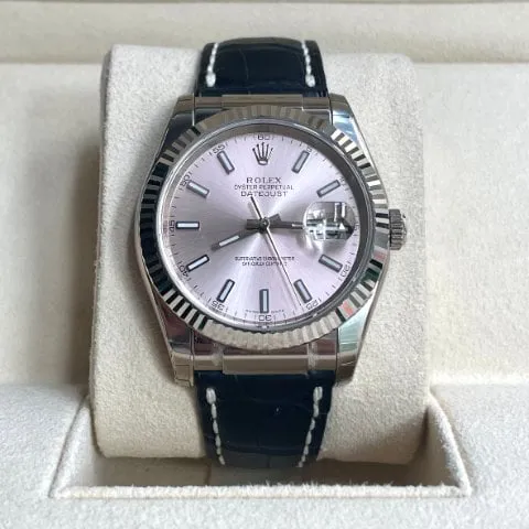 Rolex Datejust 36 116139 36mm White gold Rose