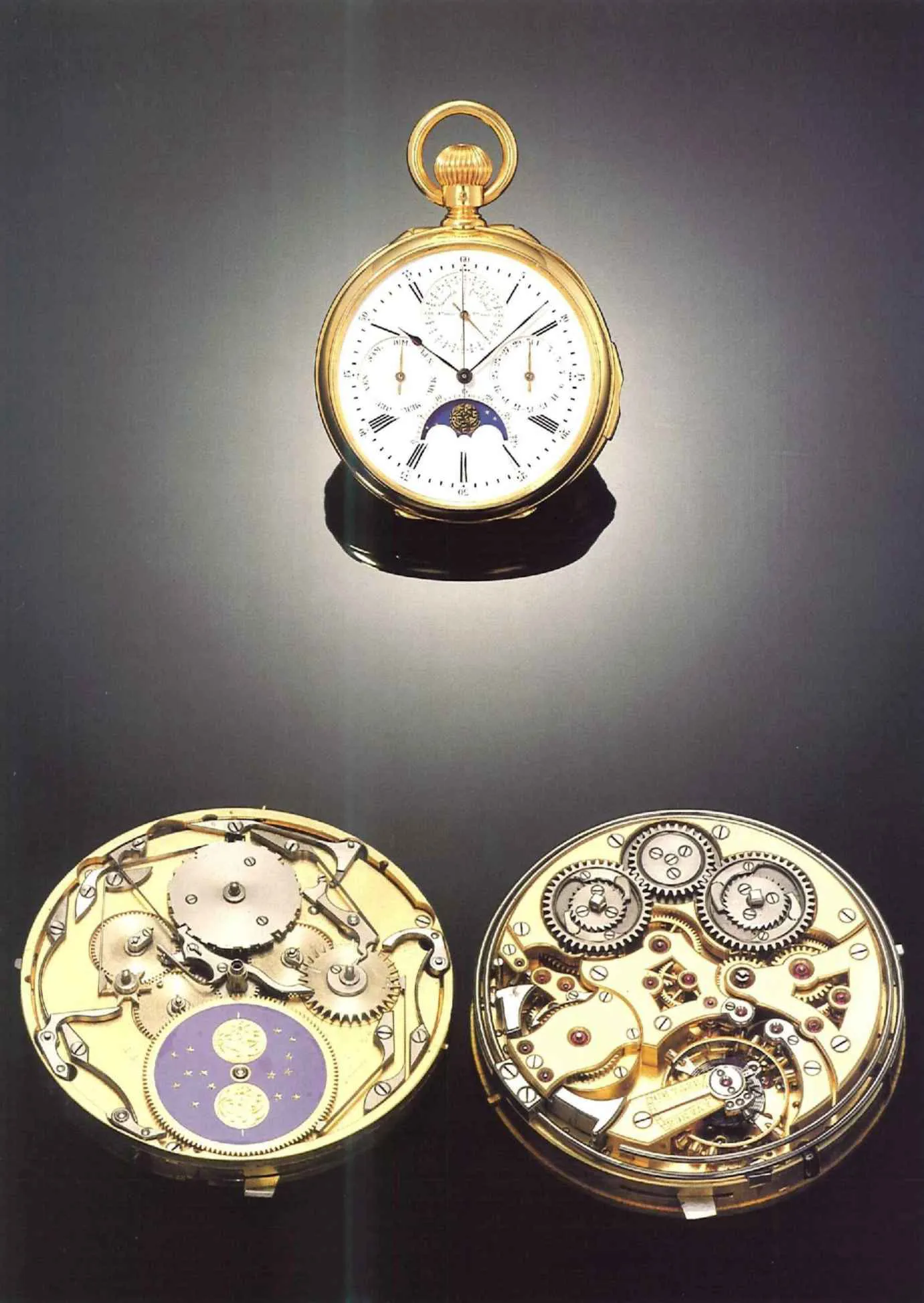 Breguet 53mm Yellow gold White