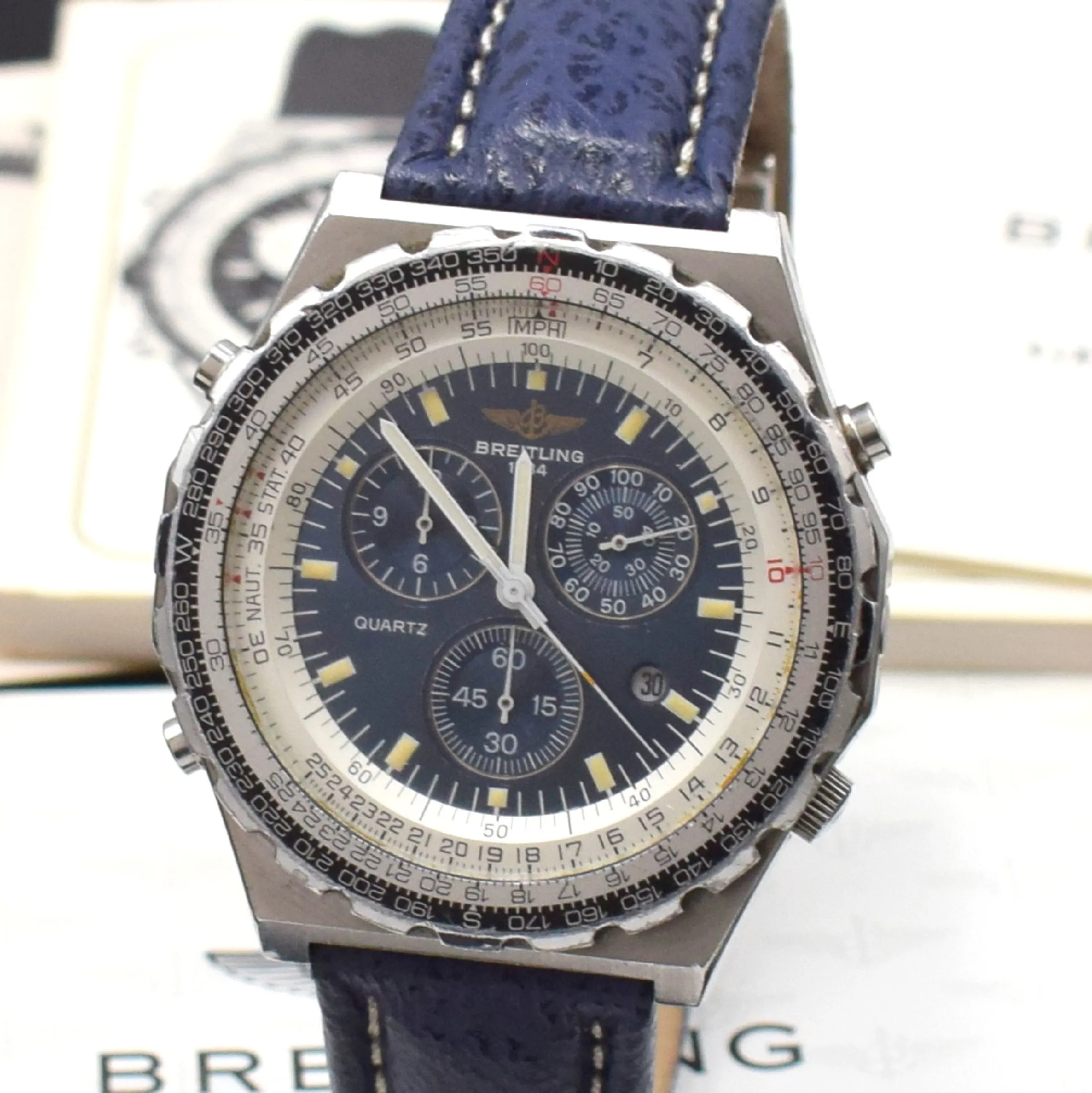 Breitling Navitimer A59027 42mm Stainless steel Blue 1