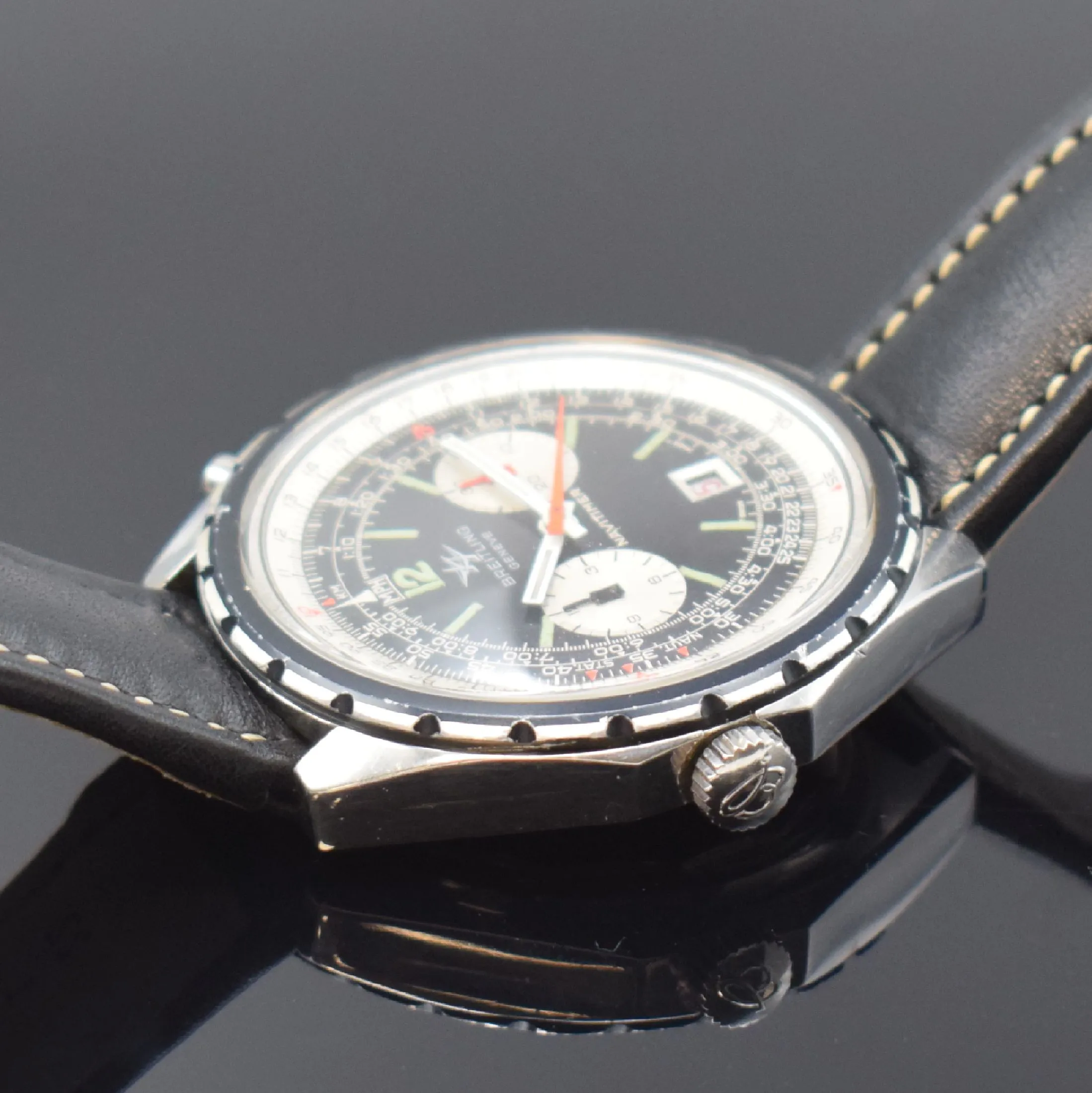 Breitling Navitimer 1806 48.5mm Stainless steel Black 3