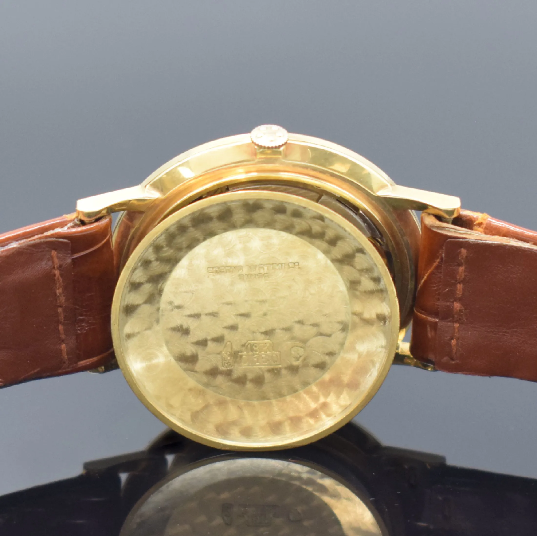 Eterna Centenaire 33mm Yellow gold Silver 7