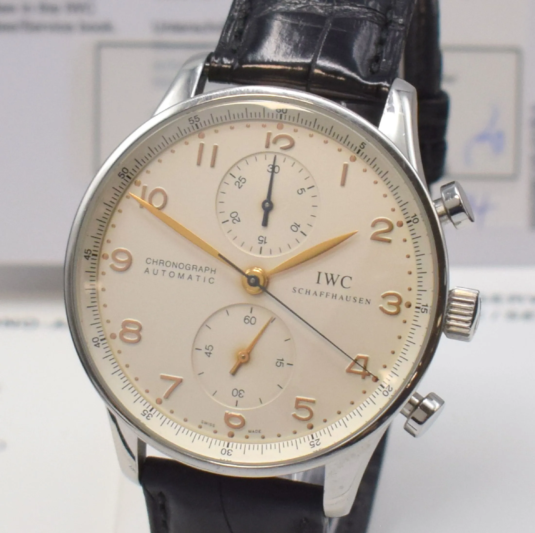 IWC Portugieser 3714 41mm Stainless steel Silver 3
