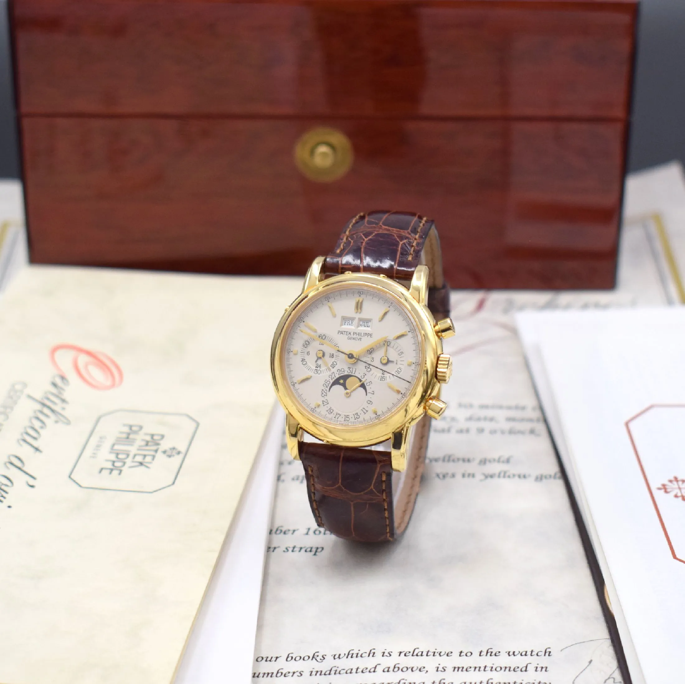 Patek Philippe Perpetual Calendar Chronograph 3970E