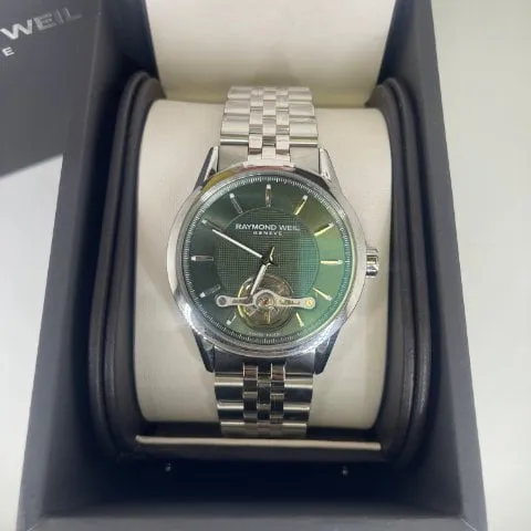 Raymond Weil Freelancer 2780-ST-52001 42.5mm Stainless steel Green