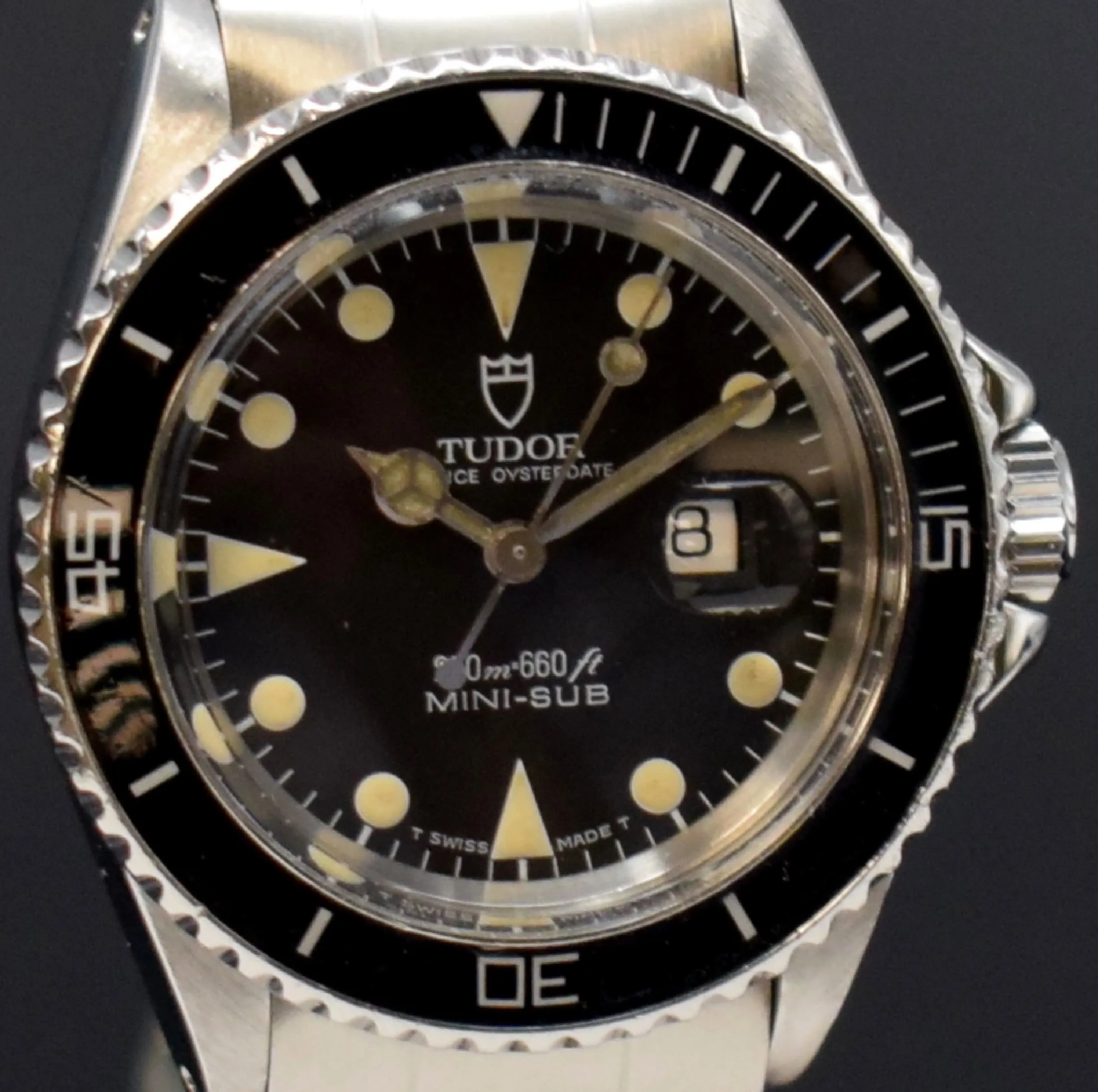 Tudor Submariner 73090 33mm Stainless steel Black 2