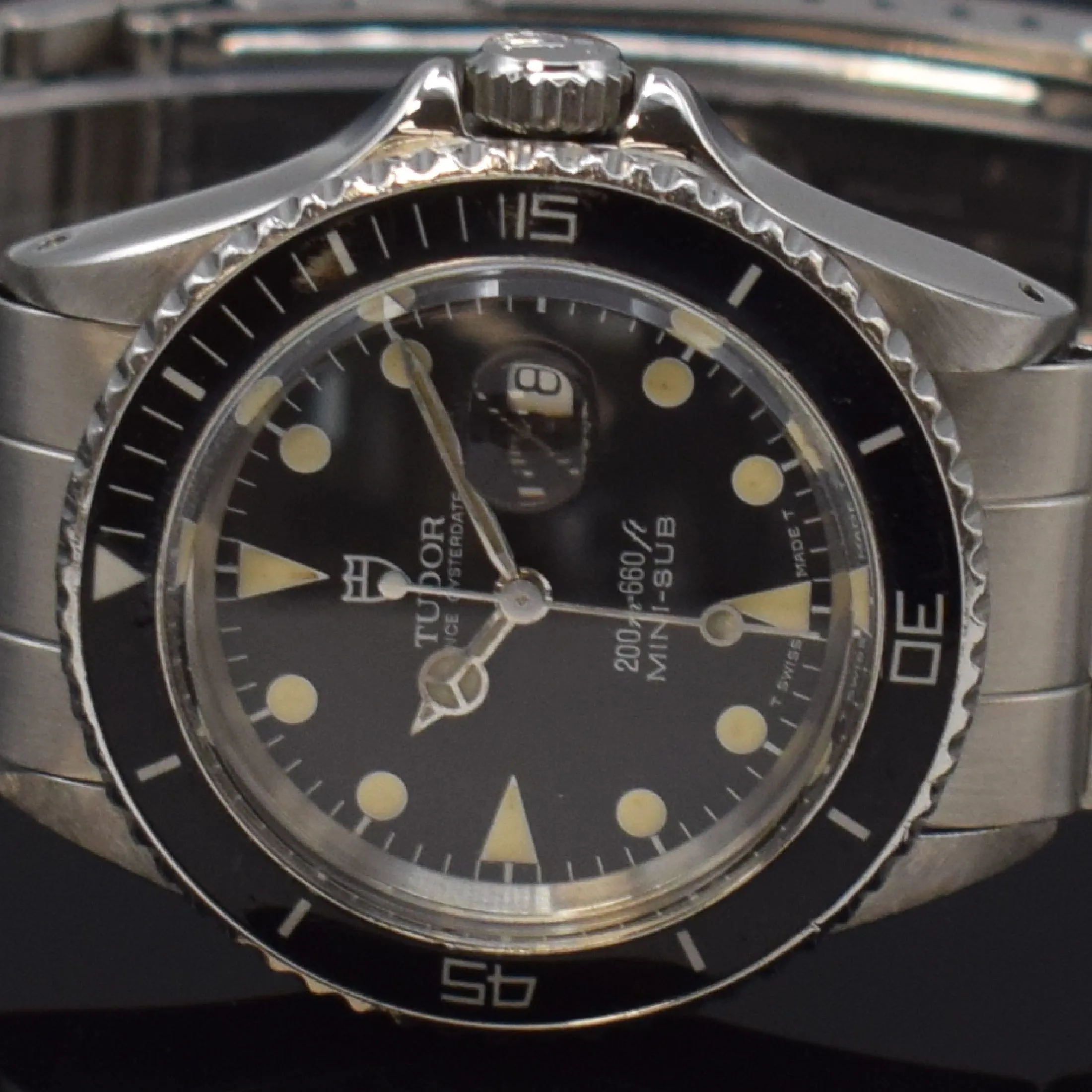 Tudor Submariner 73090 33mm Stainless steel Black 4