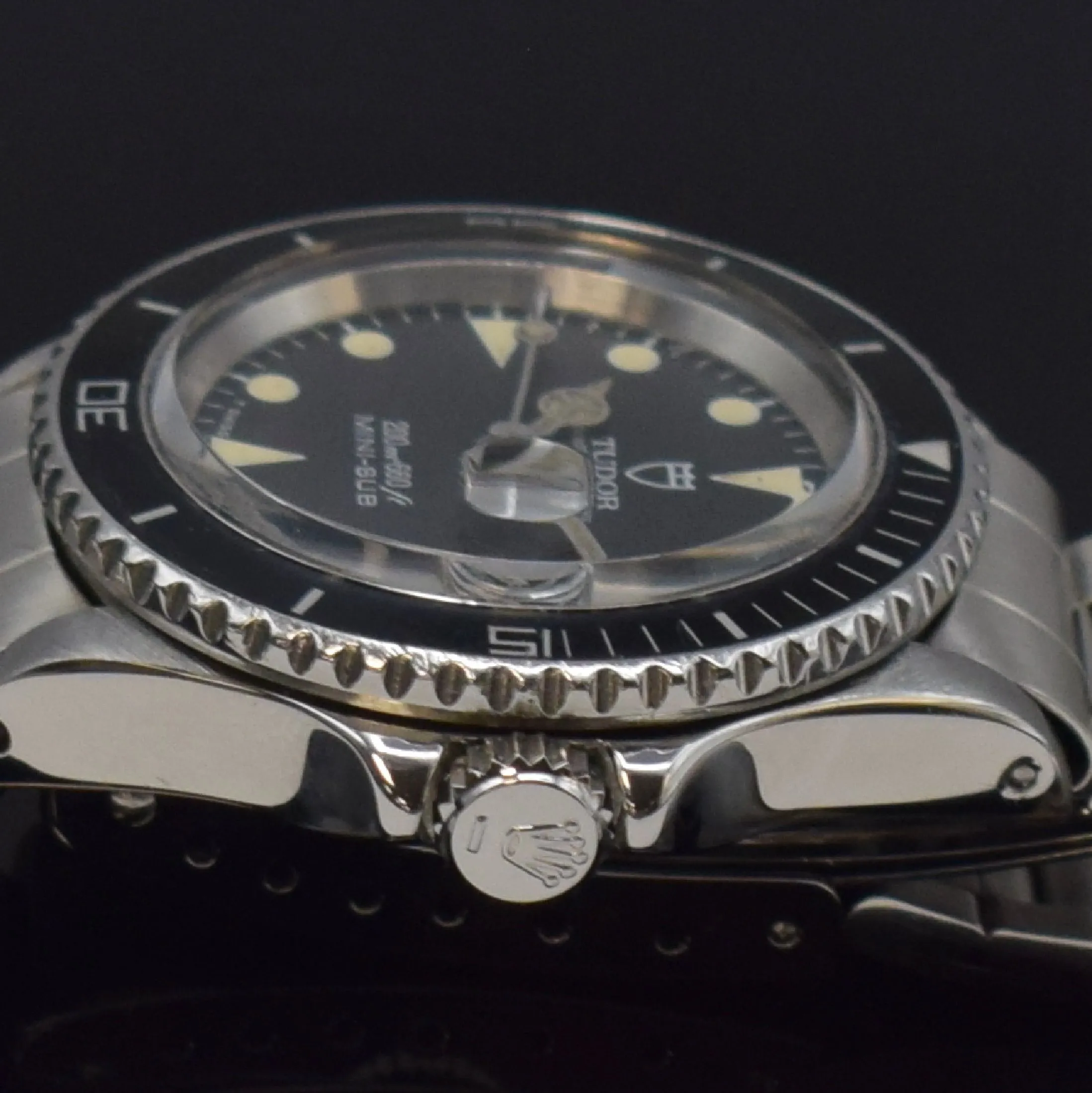 Tudor Submariner 73090 33mm Stainless steel Black 8