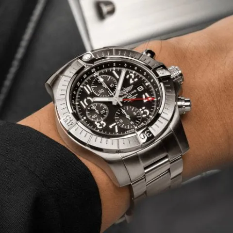 Breitling Avenger 45mm Stainless steel Black