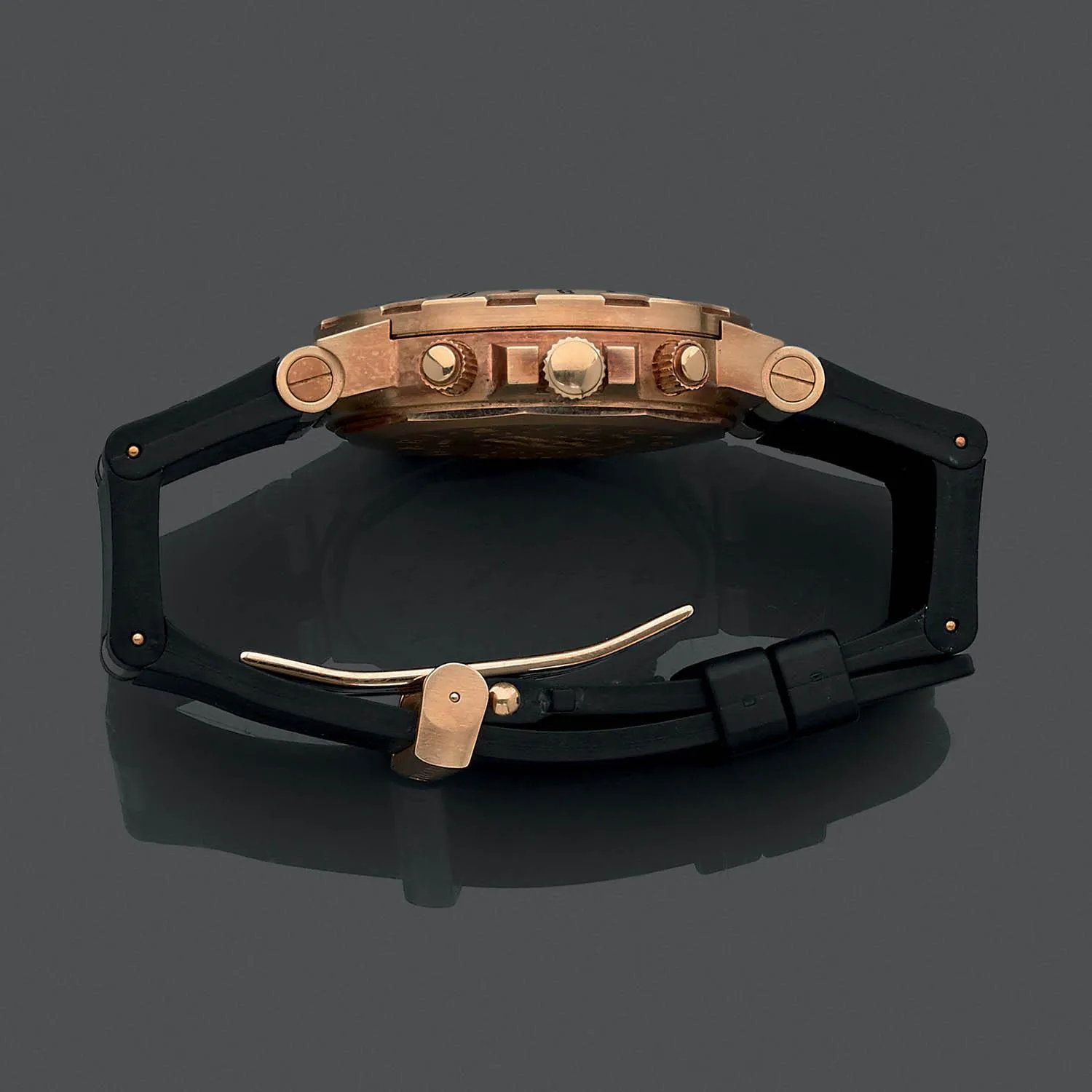 Bulgari Diagono GMT 40 G 40mm Yellow gold Black 1