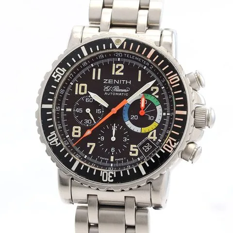 Zenith El Primero 02.0480.405/24 Stainless steel Black