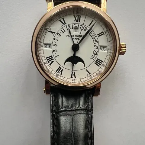 Patek Philippe Perpetual Calendar 5059R-001 36mm Rose gold White