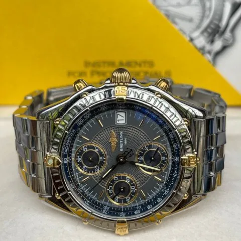 Breitling Chronomat B13050.1 40.5mm Gold/steel Grey