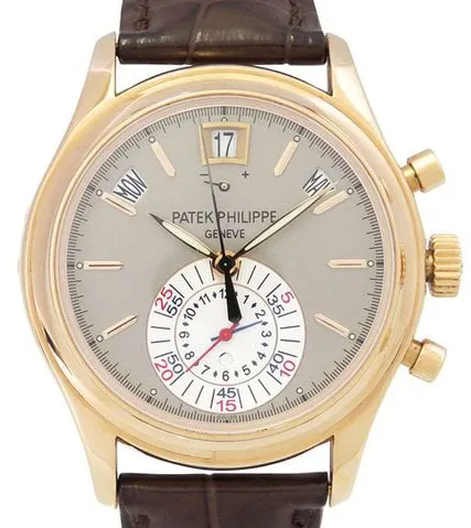 Patek Philippe Annual Calendar Chronograph 5960R-001 40.5mm Rose gold Gray