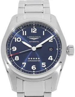 Longines Spirit L38104939 Stainless steel Blue