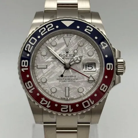 Rolex GMT-Master II 126719BLRO 40mm White gold White