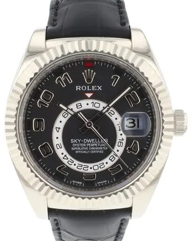 Rolex Sky-Dweller 326139 42mm White gold Black