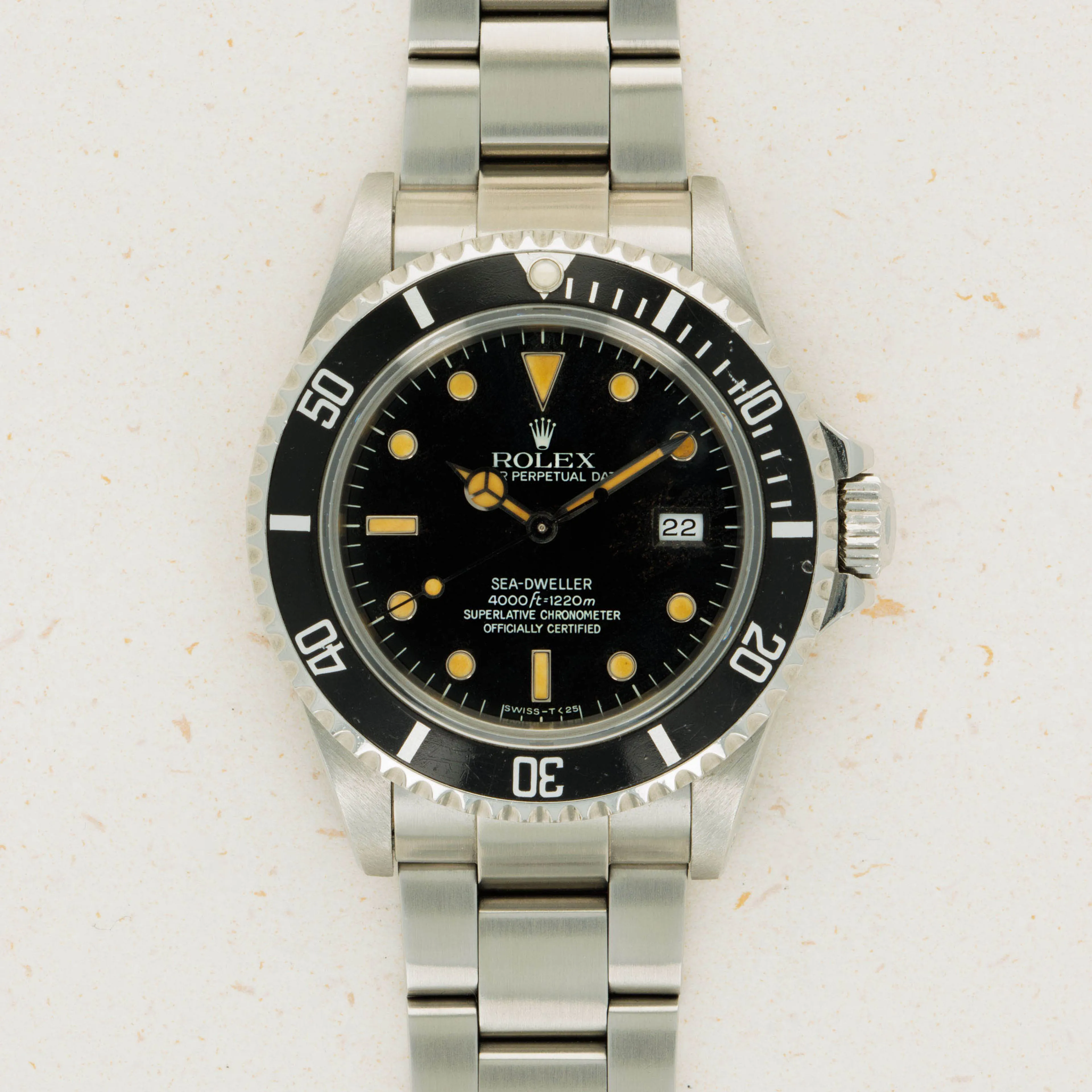 Rolex Sea-Dweller 16660 40mm Stainless steel Black