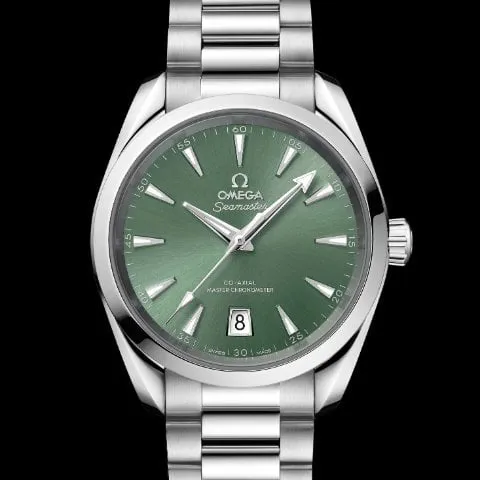 Omega Aqua Terra 220.10.38.20.10.002 38mm Steel Green