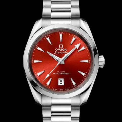 Omega Aqua Terra 220.10.38.20.13.003 38mm Steel Red