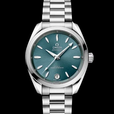 Omega Aqua Terra 220.10.34.20.10.001 34mm Steel Green