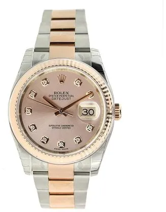 Rolex Datejust 36 116231 36mm Stainless steel Champagne