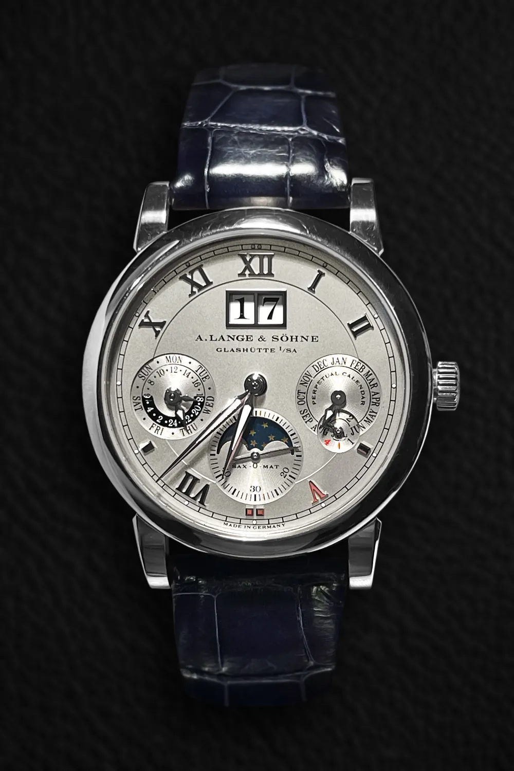 A. Lange & Söhne Langematik Perpetual 310.025 38.5mm Platinum Silver