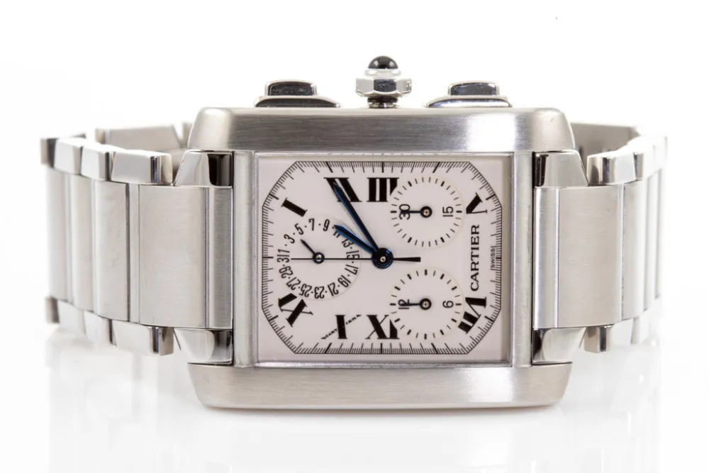 Cartier Cougar W51001Q3 28mm Stainless steel Silver